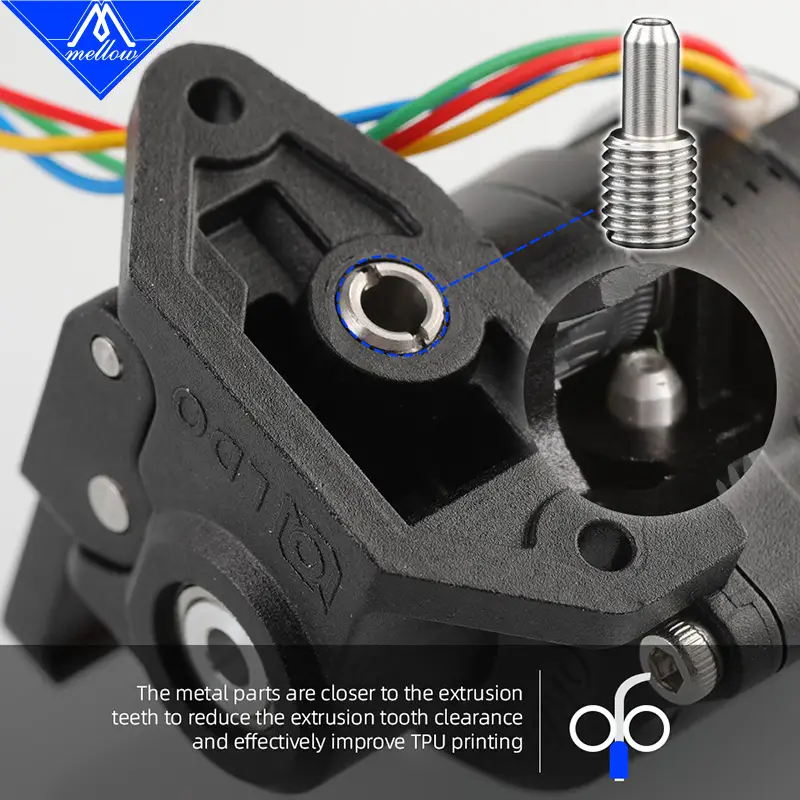 Mellow LDO Orbiter Extruder V2.5 with LDO Motor Direct Drive For Voron 2.4 Creality3D CR-10 Ender3/ PRO BLv 3D Printer image 3
