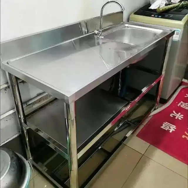 304 สแตนเลสพร้อมขายึดแบบบูรณาการอ่างล้างจานอ่างล้างหน้า Creative สามชั้นอ่างล้างจาน Modern Home KITCHEN อุปกรณ์เสริม 3 304 สแตนเลสพร้อมขายึดแบบบูรณาการอ่างล้างจานอ่างล้างหน้า Creative สามชั้นอ่างล้างจาน Modern Home KITCHEN อุปกรณ์เสริม 3