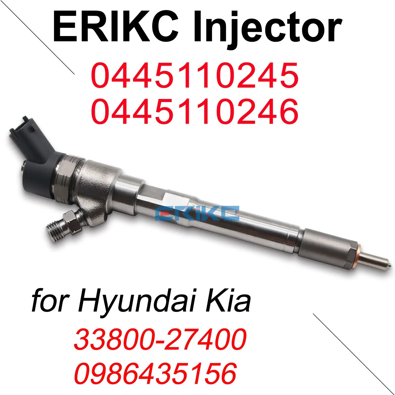 

33800-27400 0445110245 дизельный топливный инжектор спрей 0445110246 для HYUNDAI Sonata Tucson KIA Ceed Sportage Carens 2.0D 0986435156