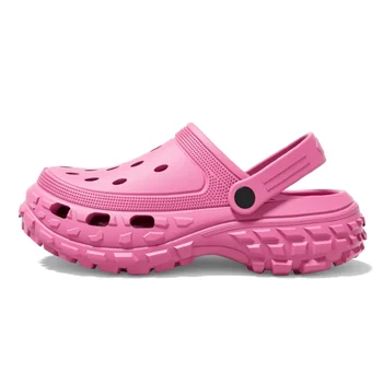 YNPO2025 Non Slip Platform Clogs Sandals Women Summer Breathable Thick Sole Slippers Woman Closed Toe Outdoor Sandalias Mujer 45 1