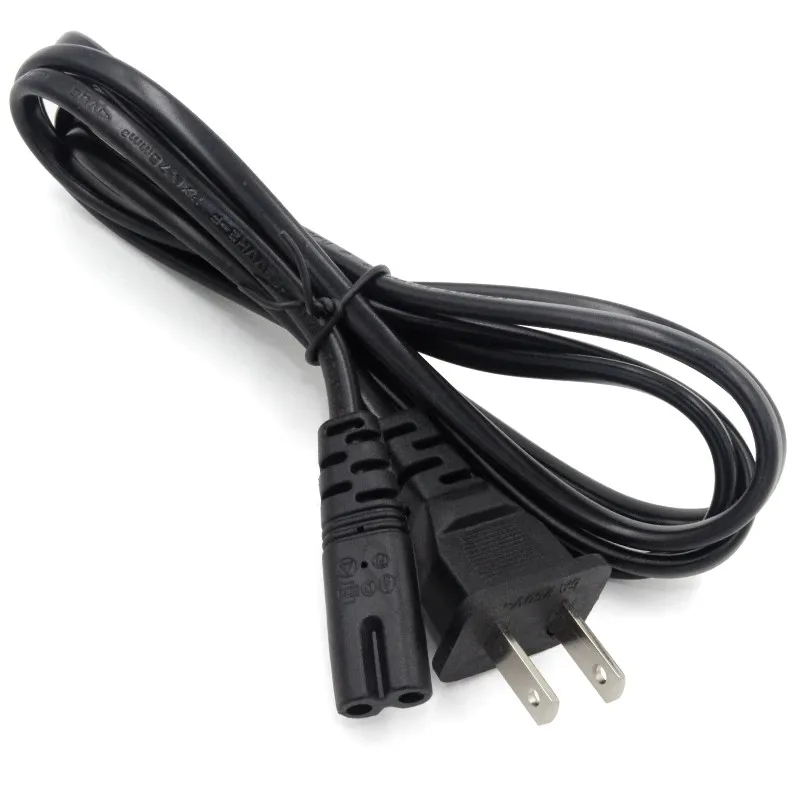 1.5M 2ft Prong Pin AC US Power Cable High Quality Wire Conductor Power Cord For Desktop Laptop
