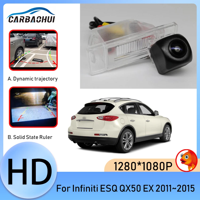 

Car Backup Camera HD CCD Night Vision Wireless Auto Rear View Reverse Camera For Infiniti ESQ QX50 EX 2011 2012 2013 2014 2015