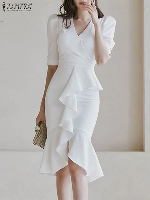 우아함과 섹시의 조화: ZANZEA 인어 원피스