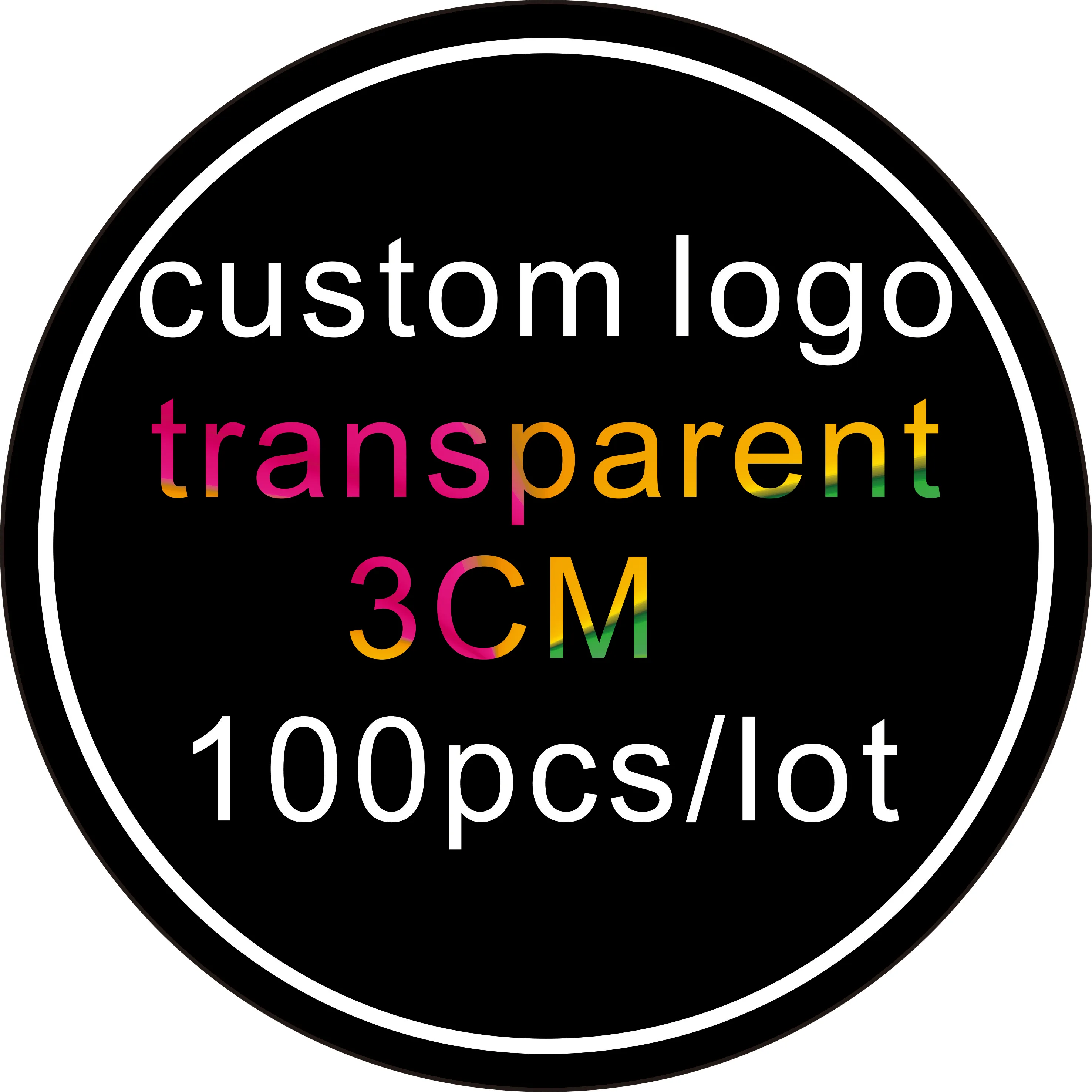 3 7cm custom sticker and customized logos business card wedding