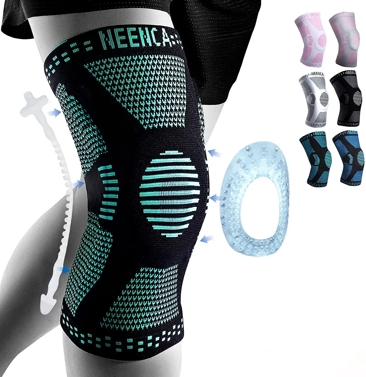 Knee Brace Support Patella Stabilizer Strap Arthritis Running Tendon Pain Relief