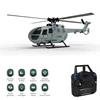 C186 RC Helicopter 2.4G 4CH 4 Propellers 6 Axis Electronic Gyroscope for Stabilization Remote Control Airplane Toys BO105 4