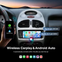 Ainavi 1 Din Autoradio Universel Sans Fil Carplay Android Auto Multimédia Automobile MP5 BT Stéréo de Voiture Type-C USB Écran Tactile HD IPS 3