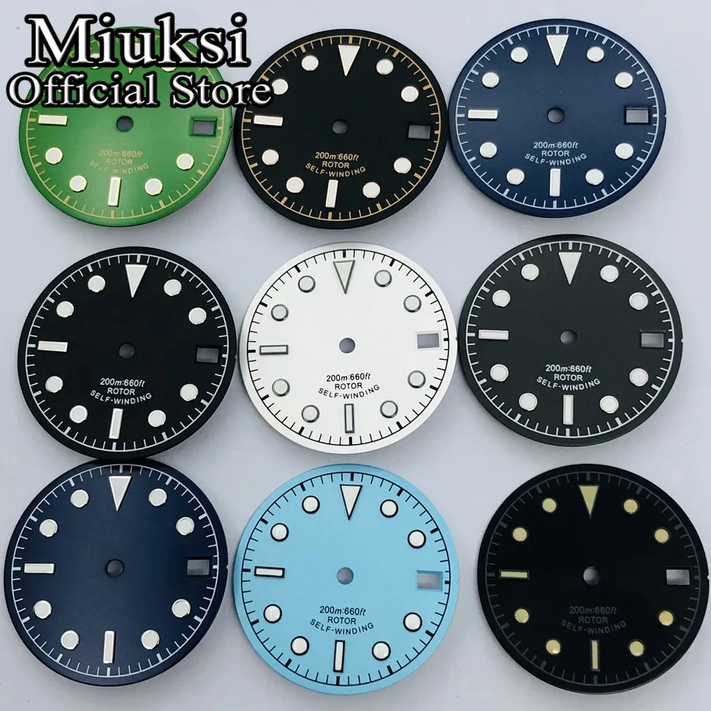 Enhanced Luminous Multicolor Watch Dial - 28.5mm