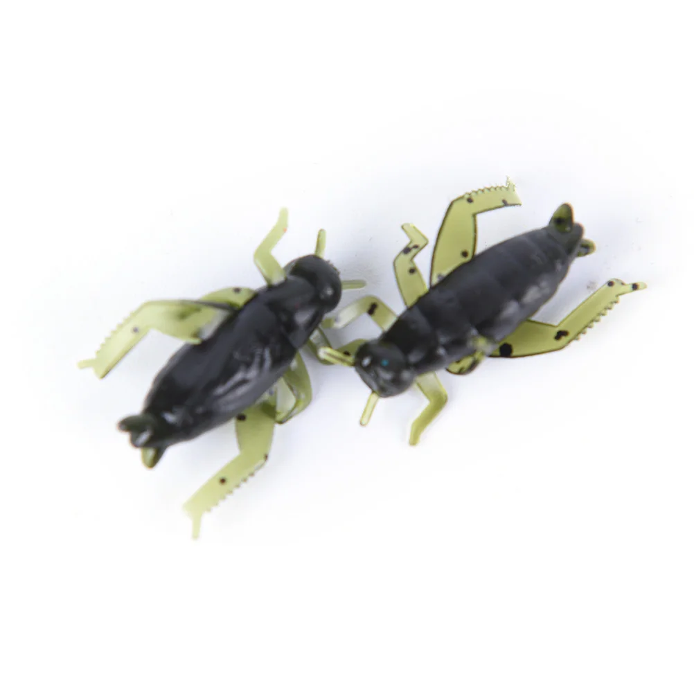 20pcs Grasshopper Floating Artificial Fishing Lures Insect Bait