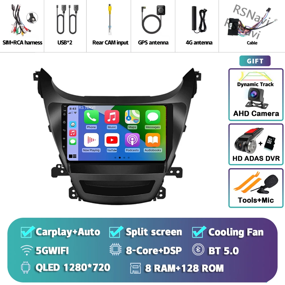 8G-128G CAM DVR