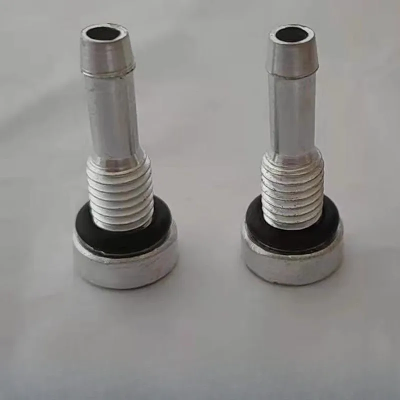 Parking Heater Fuel Tank Nozzle Oil Head Truck Fuel Heating Tapered Cylindrical Aluminum Oil Outlet Modification Accessories 1PC