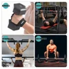 1Pair Weight Lifting Fitness Gloves With Wrist Wraps Silicone Gel Full Palm Protection Gym Workout Glove Power Lifting Equipment 5
