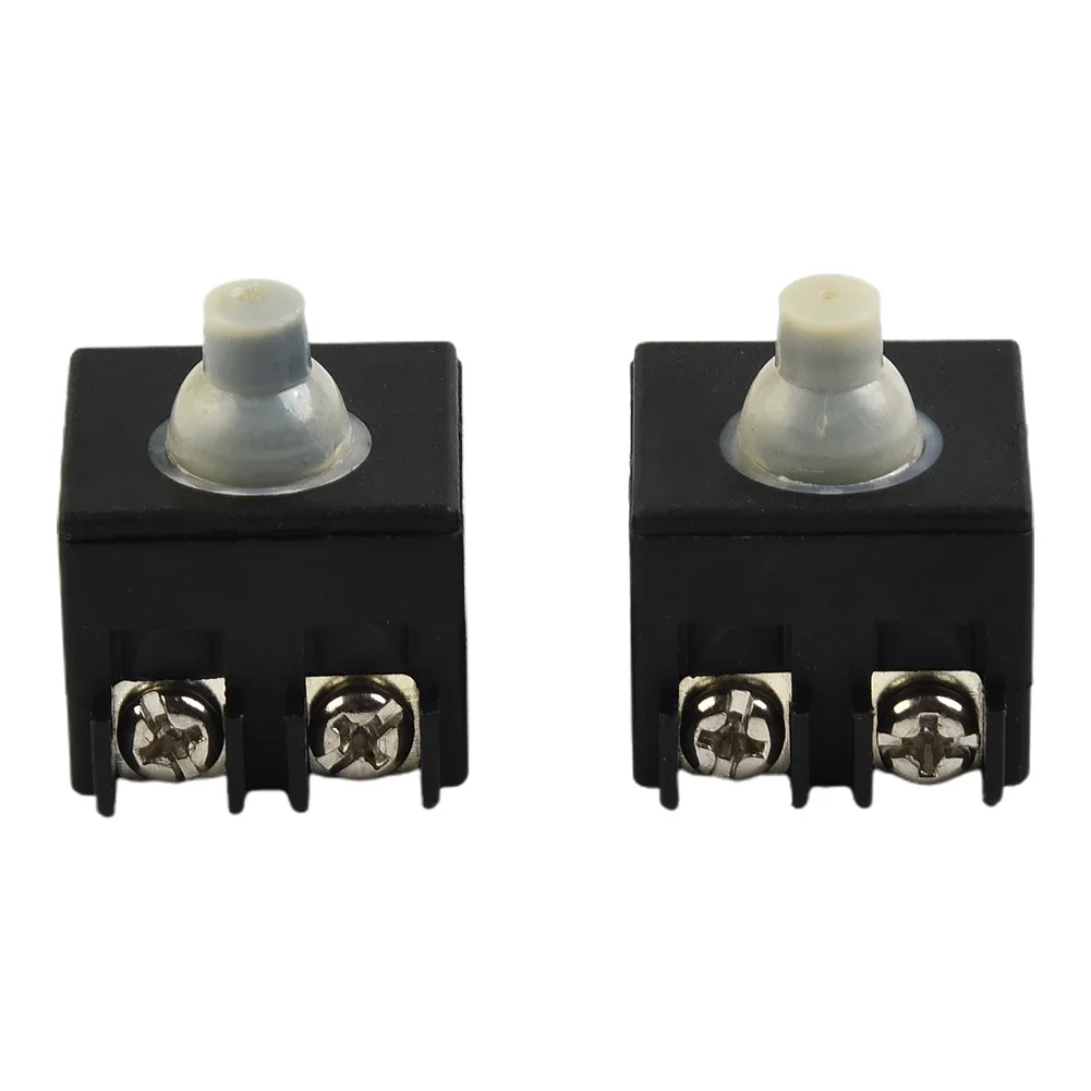 Angle Grinder Switch Accessories Key Switch Speed Control FA2-6/2W 6-100 2PCS For Angle Grinder Electric Hammer
