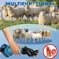 Wireless 6 speed 13 teeth Electric Wool Shears Pet Clipper Machine Goat Horse Hair Scissor Sheep Shearing for Makita 18V Battery 2