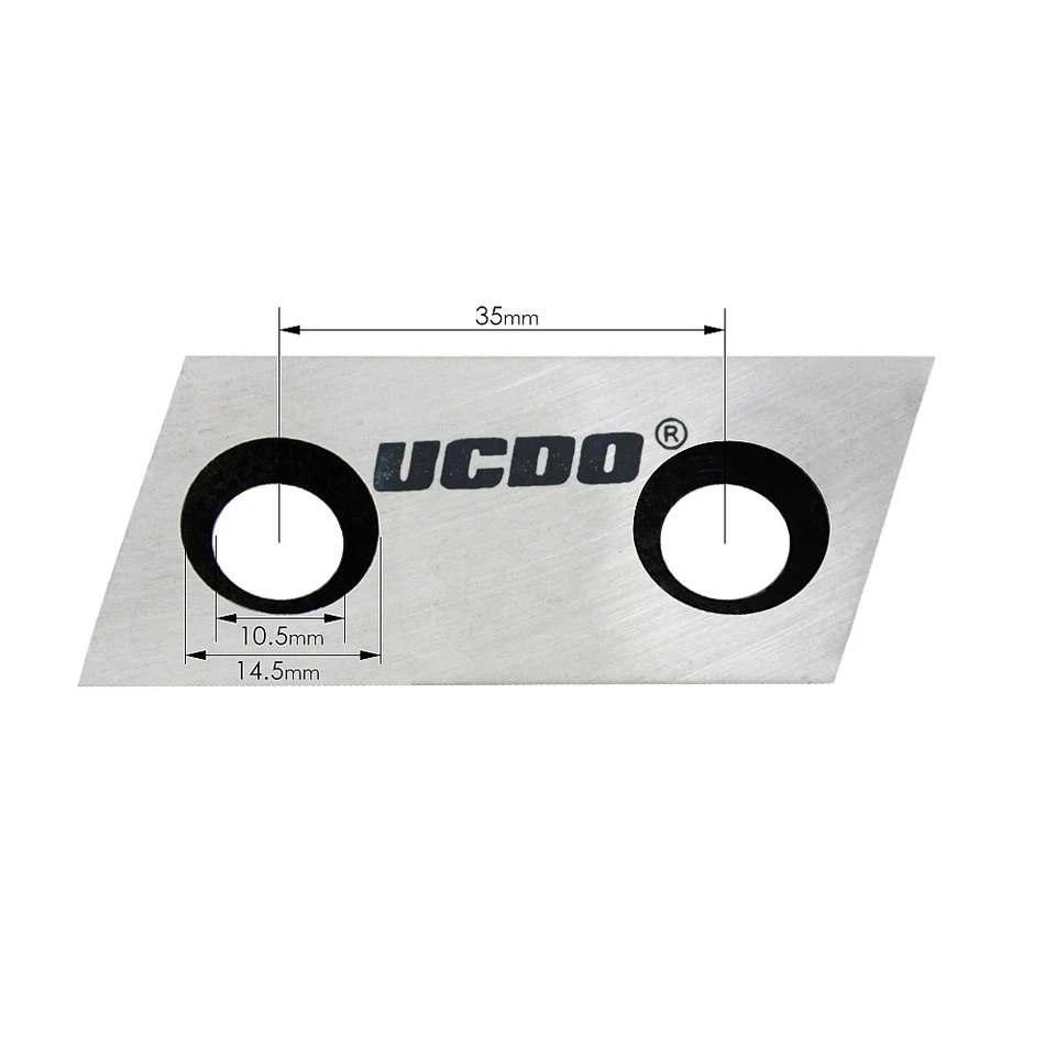 WNJ-Tool, 2 Paia Di Lame Per Trituratore Da Giardino Legno Cippatrice - Foto 6