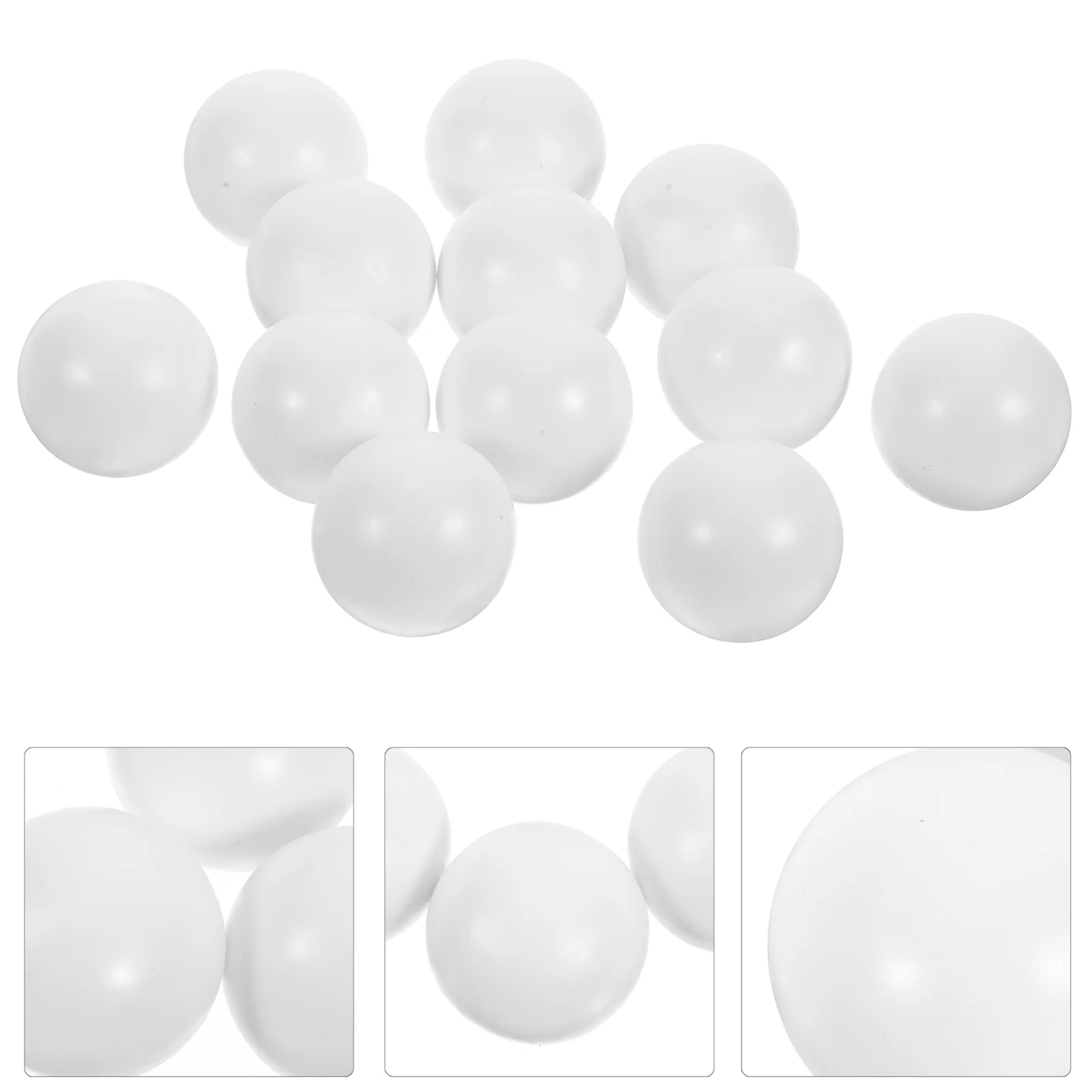 미니 테이블 축구 풋볼 게임 용품, 축구 데스크탑 액세서리, 엉덩이 공, 12 개 