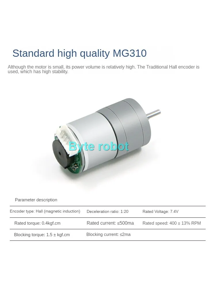 2WD Wheel Balancing Trolley MG310 Encoder Motor Self Balancing Robot Car for STM32 Robot DIY Kit to PID Parameter Adjustment LQR