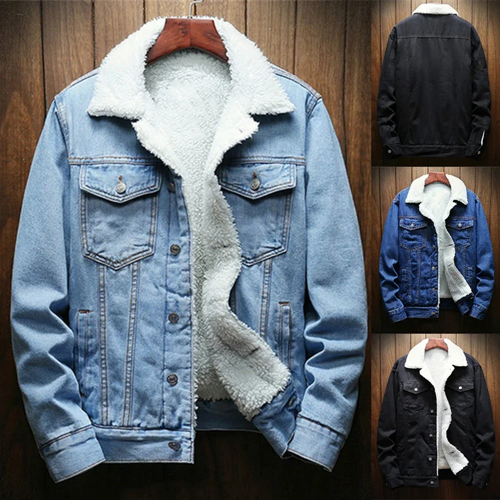 New Autumn Men's Casual Denim Jacket Coat Male Vintage Stand Collar Washed  Denim Korean Slim Jeans Jacket | Wish