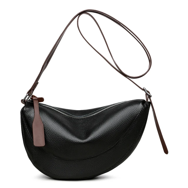 Femmes sacs à main en cuir véritable concepteur de mode usage quotidien sac à main femme sacs à bandoulière marque de luxe peau de vache dames sacs de messager 1