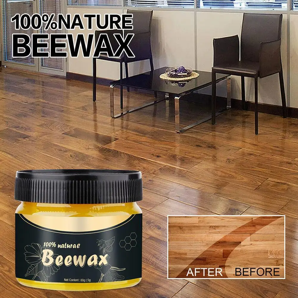 85g Wood Care Wax Wood Furniture Polishing Seasoning Care Beeswax