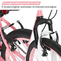 Hiland 24 pouces VTT pour enfants de 7 ans, fourche à suspension avant, vélos pour enfants pour garçons et filles, plusieurs couleurs 6