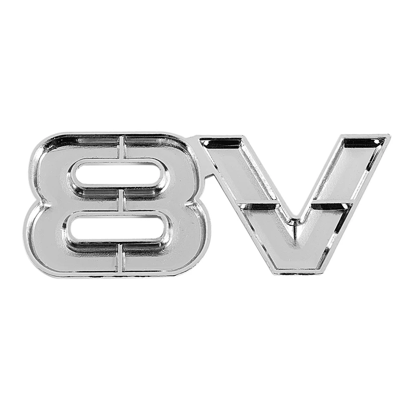 ڵ ĸ  Į  ƼĿ, ڵ  V8, 3D ǹ, 7.5x3.5cm