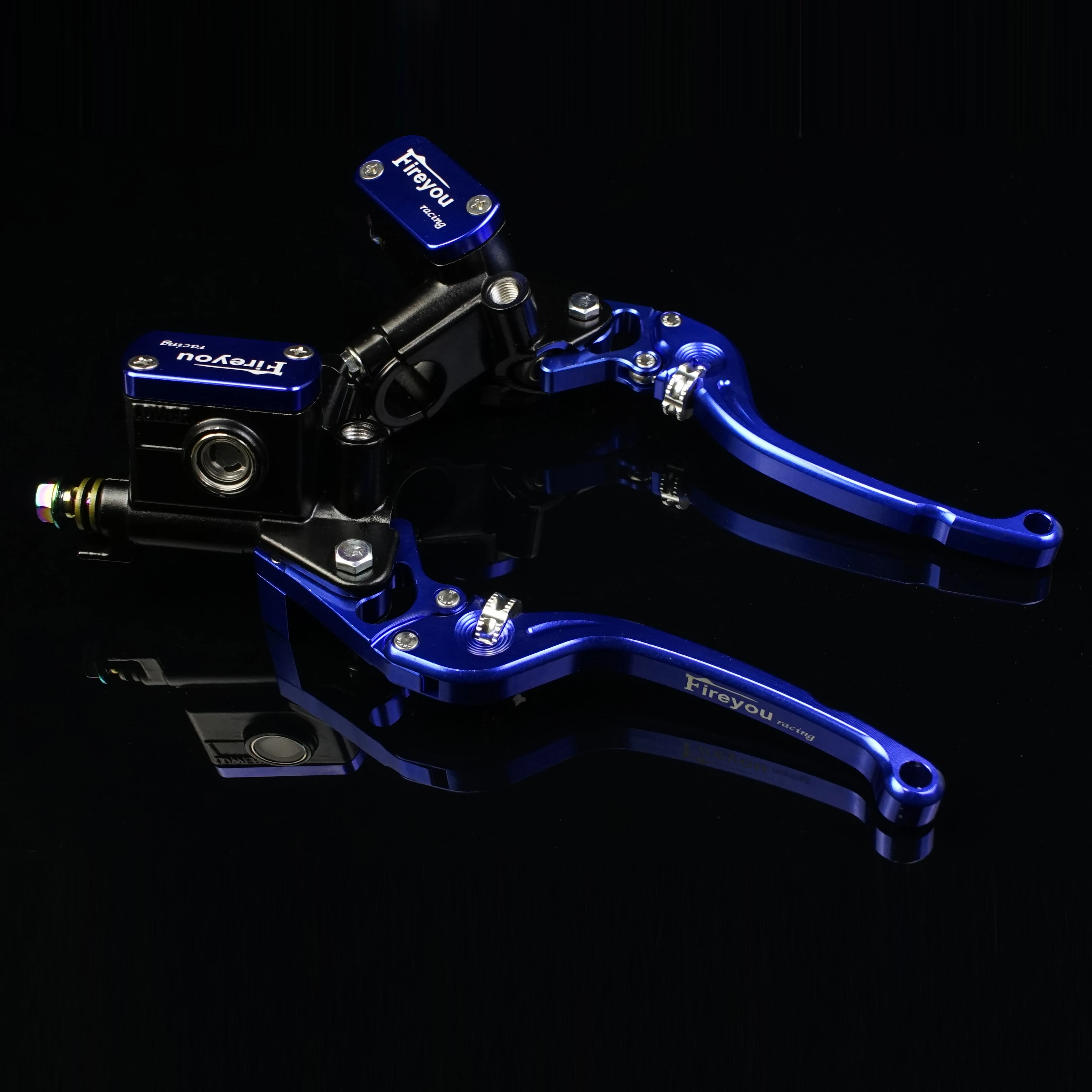 Motorcycle Brake Lever Brake Clutch Adjust Lever Hydraulic Pump Motorcycle Master Cylinder Handlebar Racing For Yamaha Kawasaki Front Rear lever Brake