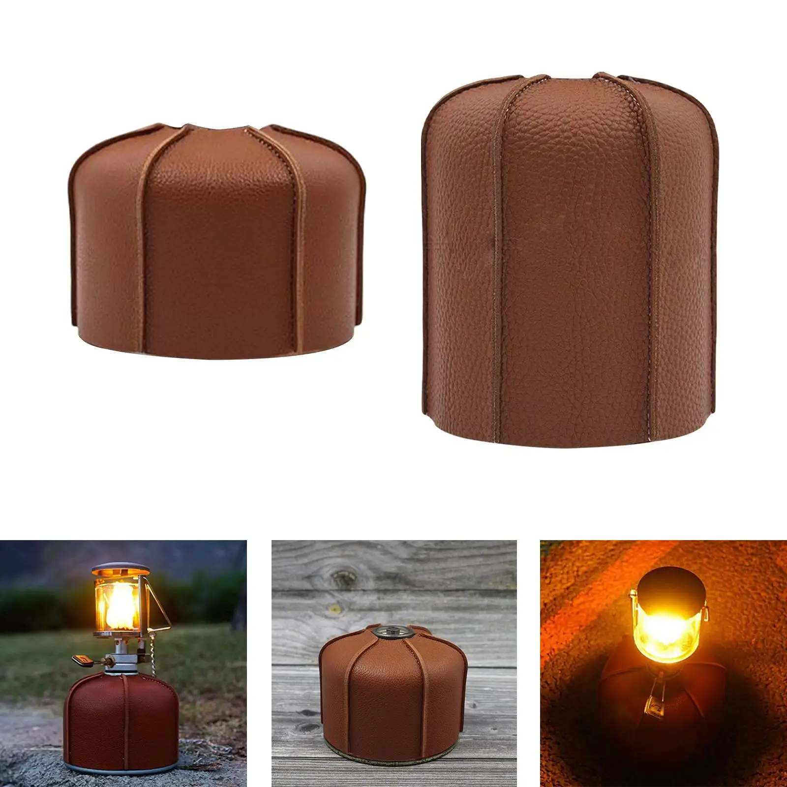 PU Cover Gas Cilinder Tank Cover Opbergtas Beschermhoes voor Outdoor Camping