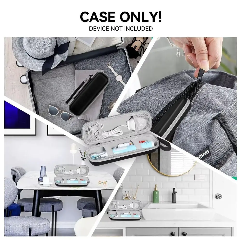 메쉬 포켓이 있는 전동 칫솔 운반 케이스, 여행용 상자 보호 보관 가방, Oral-B, Oral-B Pro Smartseries, IO 시리즈