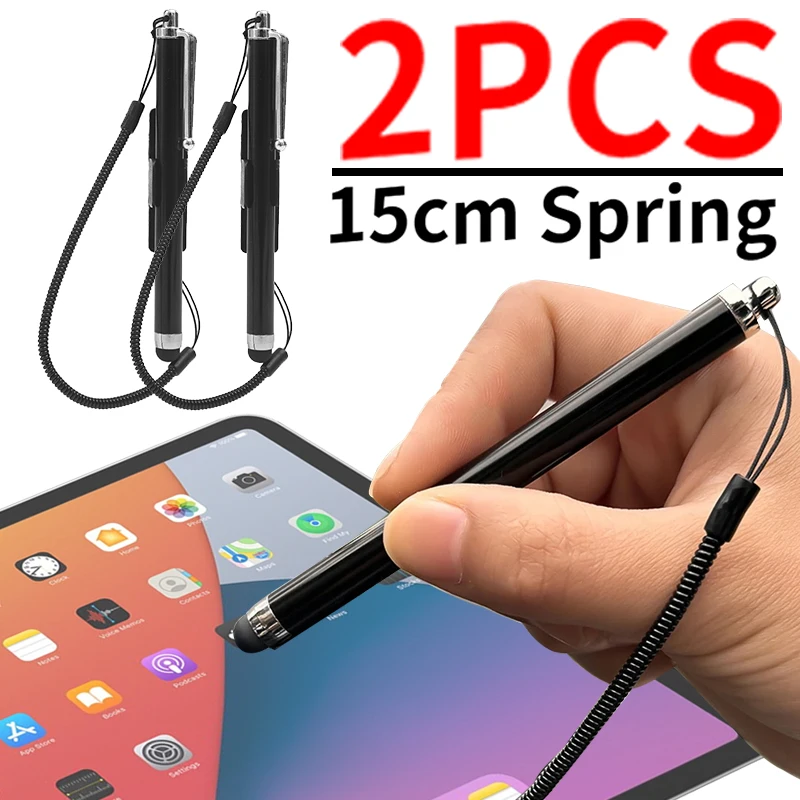 

Capacitance Tablet Stylus Pen in Motorbike Car Screen Touch Painting Pen with Spring Rope for Apple IPhone Samsung IPad Tablet