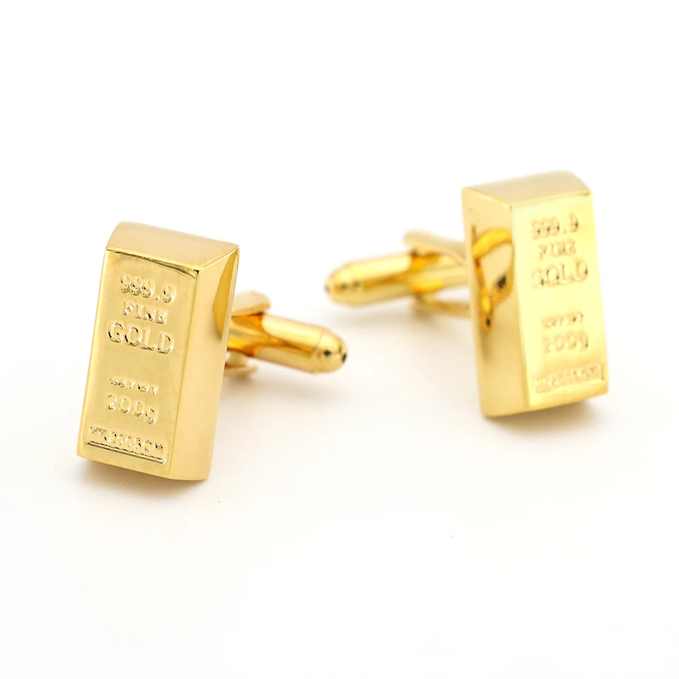 Boutons De Manchette Pour Hommes - Rectangle Brillant En Acier Inoxydable Pour Mariage Et Soirée