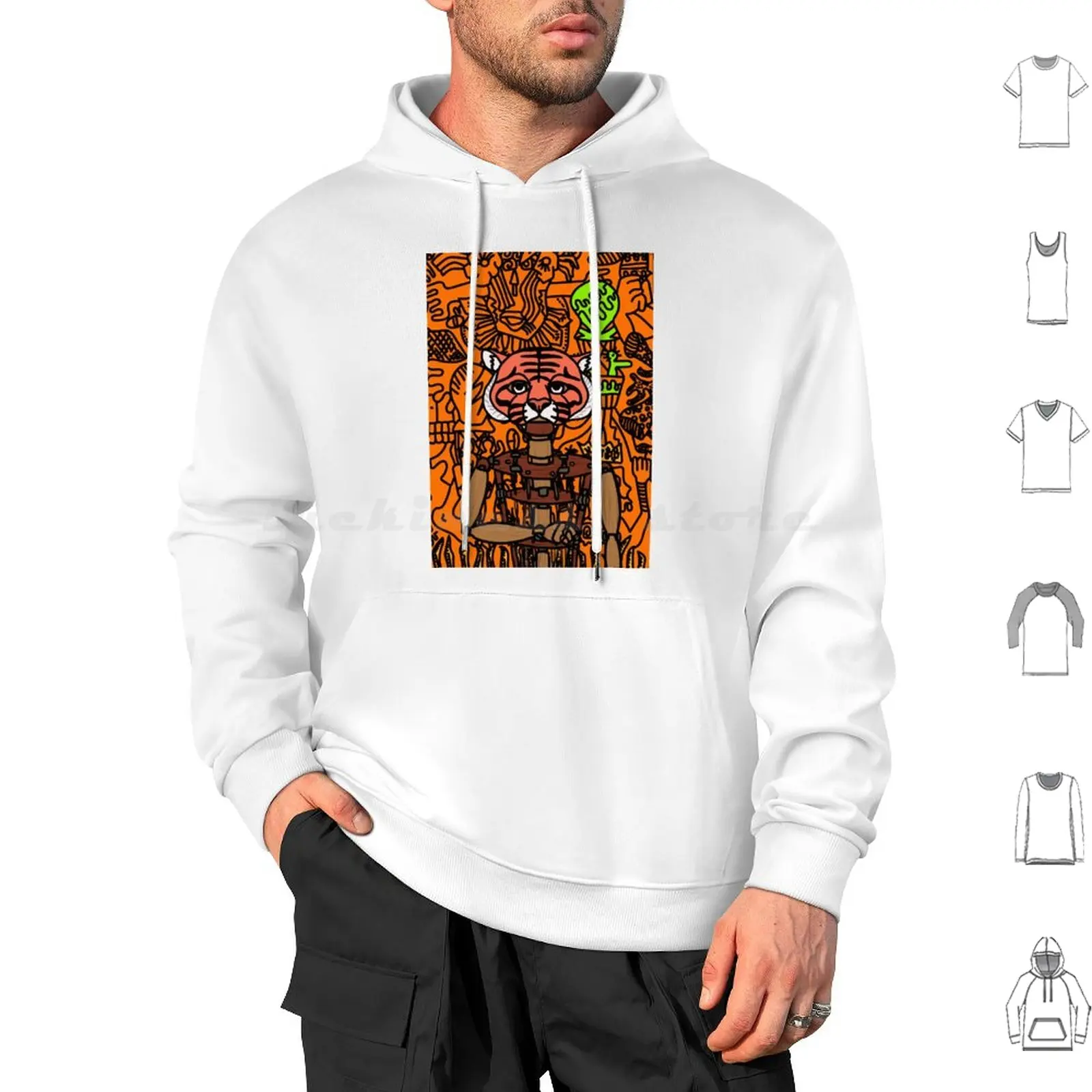 Hashmasks #2095 Felpa Con Cappuccio In Cotone Manica Lunga Morty Rick Rick 692 Adult Swim Morty Smith Season 4 Cartoon Pickle Rick Funny