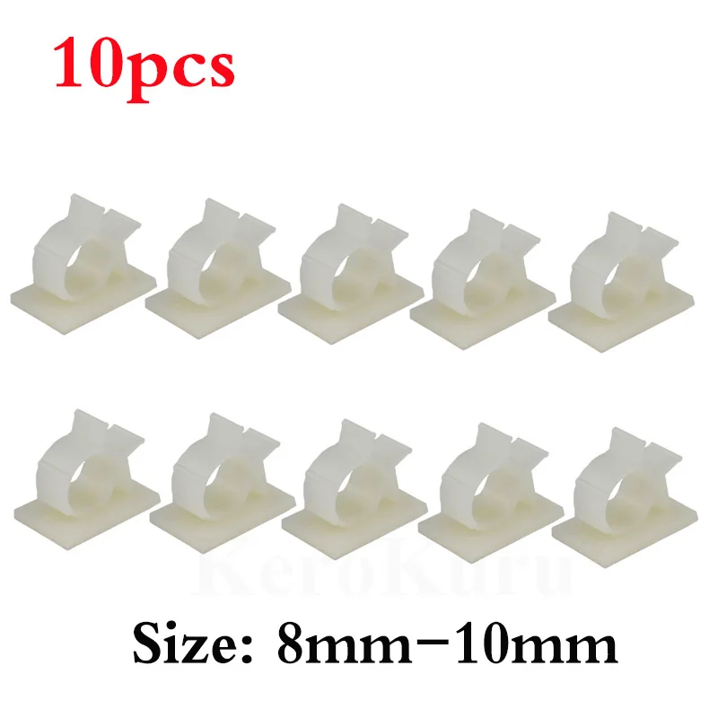 8-10mm White
