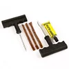 Tubeless Tyre Puncture Studding Plug Set Car Tire Repair Tool Kit with Rubber Strips Motorcycle Truck Vacuum Tire Repair Tools 5