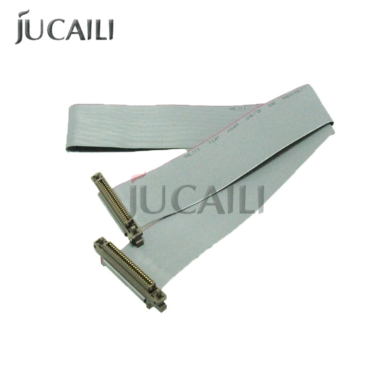 

Jucaili Good Price 50pins 650mm Long Gray Konica 512i/1024 Printhead Cable For Allwin Human Flora Inkjet Printer Data Cable