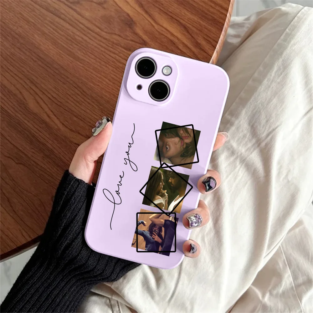 Personalized DIY Matte Shockproof Phone Case - Customizable Protective Soft Back Cover