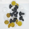 10Pcs Golden 3D Plastic Polarized Light Cross Eyes Plush Eye Accessories Crochet Toys Bulk Mixed Sizes Doll Making Eyes DIY Toy 1