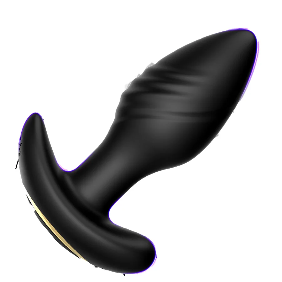 Vibrating Anal Plug Toys Male Massage Plugs Sex Toys 10 Vibrating Rotation Modes Male and Female Adult Couple Sex Toys