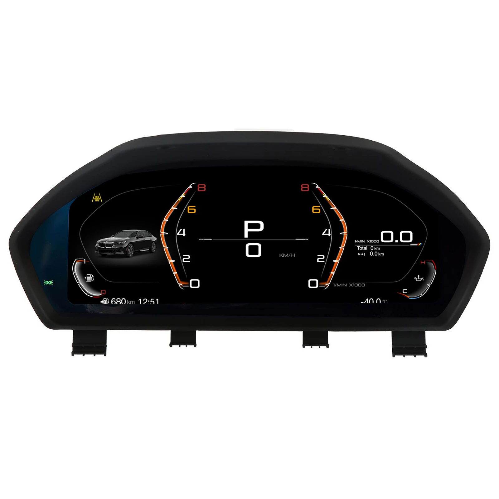 BMW X1 X2 F52 F49 F48 F39 F20 F21 F22 F23 1 2 시리즈용 LCD 디지털 카플레이 속도계 계기판 대시보드 클러스터