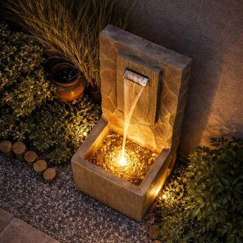 LED Outdoor Waterfall Fountain 1