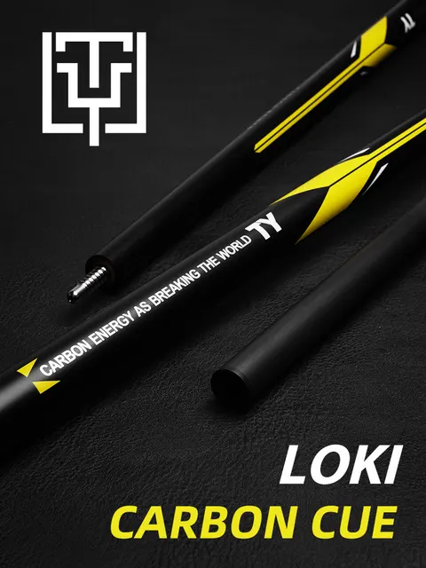 New Arrival Billiards Cue TY Billiard Loki Carbon Fibre Tecnologia Shaft Pool Cue Stick 11mm/12.5mm Center Joint Taco De Billar 1