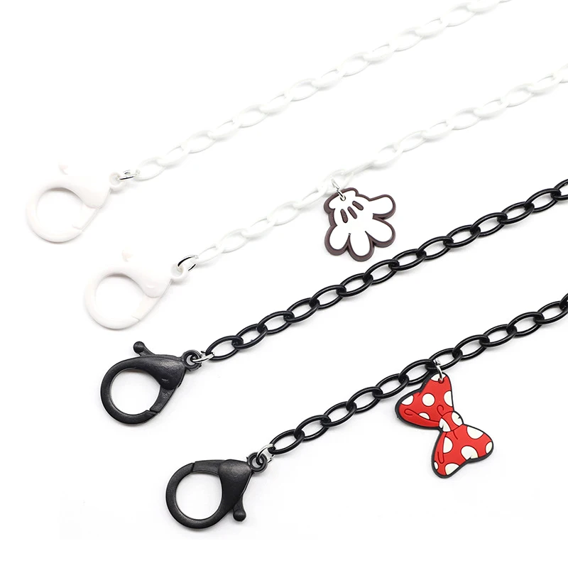 Face Mask Chain For Children Funny Cotton Glasses Lanyard Necklace Hangs Mouse Eyewear Chain Sunglasses Cord Jewelry Accessories