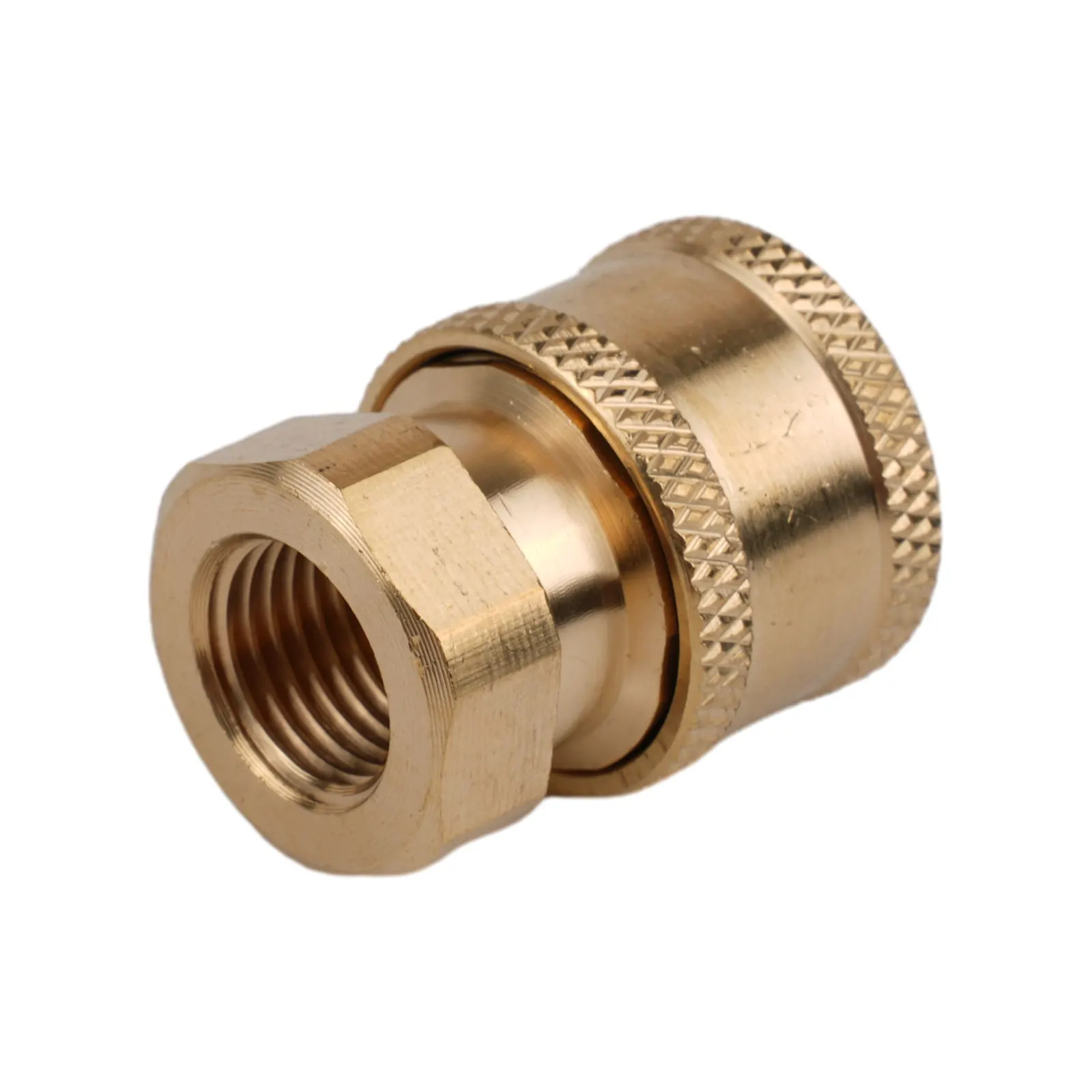 

1/4\\\" Pressure Washer Hose Adapter BSP1/4(G1/4) Female Connector Gasket Quick Release High Quality Replacement