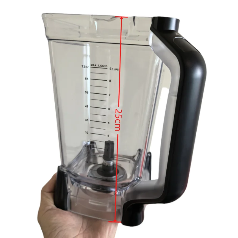 Nuovo accessorio per frullatore, bicchiere di ricambio per NINJA 72 oz BL610.  6