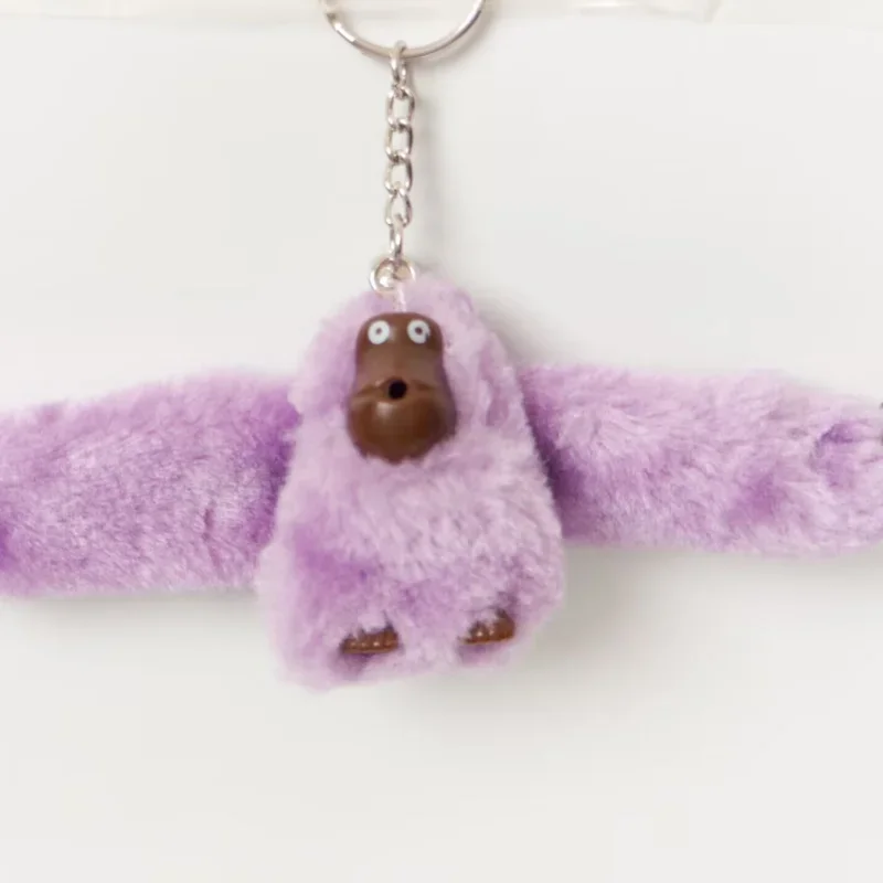Cute Plush Monkey Keychain Orangutan Pants Women's Bag Car Accessories Female Toy Messenger Bag Doll Plush Doll Keychain 5