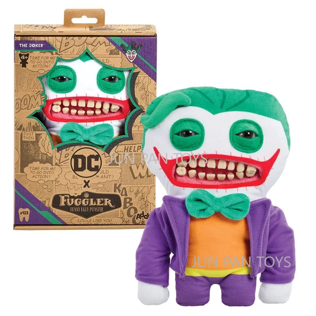 Fuggler Funny Ugly Monster DC Hero Plush Toy Batman Superman 