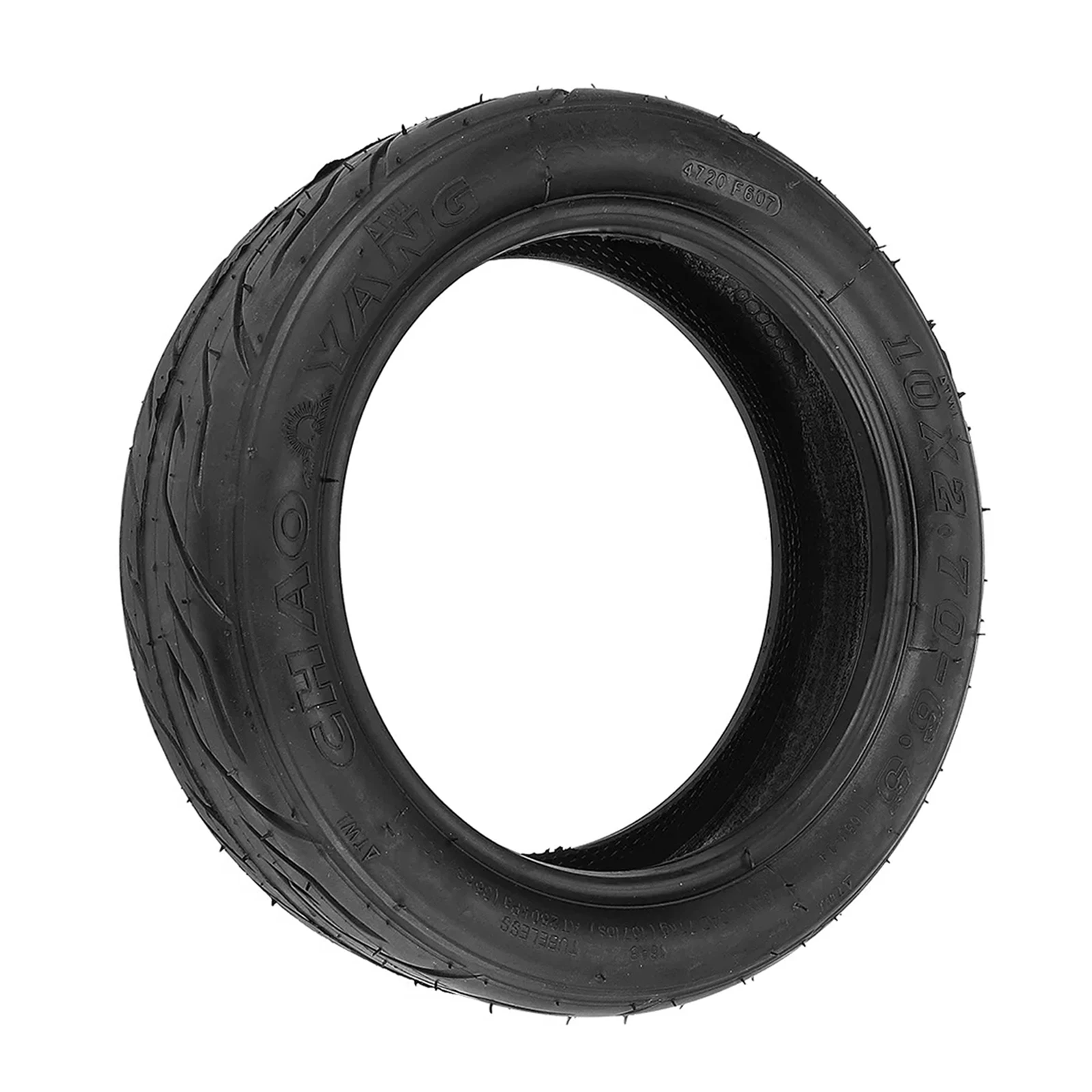 

10*2.70-6.5 Universal Tubeless Tire With Curved Valve Outer Tyre Explosion Proof for Electric Scooter Tyre Parts