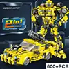 ToylinX 463PCS Building Set, Collectible Transformation Robot and Truck Building Block Set, Hallowmas Gifts for Children. 3