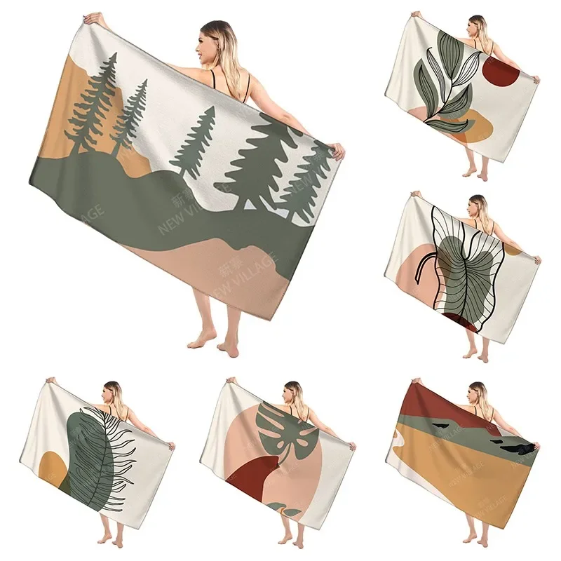

Bathroom Bath towel for adults sauna Large beach towel Gym towel Large hotel woman shower quick drying microfiber boho nordic