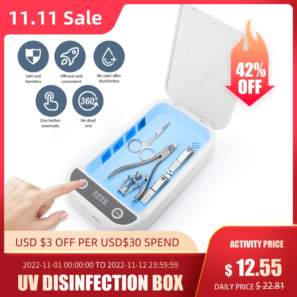 Multi function Sterilizer Aromatherapy UV Disinfection Box Strong UV ...